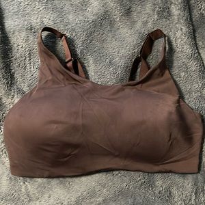 Lululemon 40D Clasp back bra dark brown